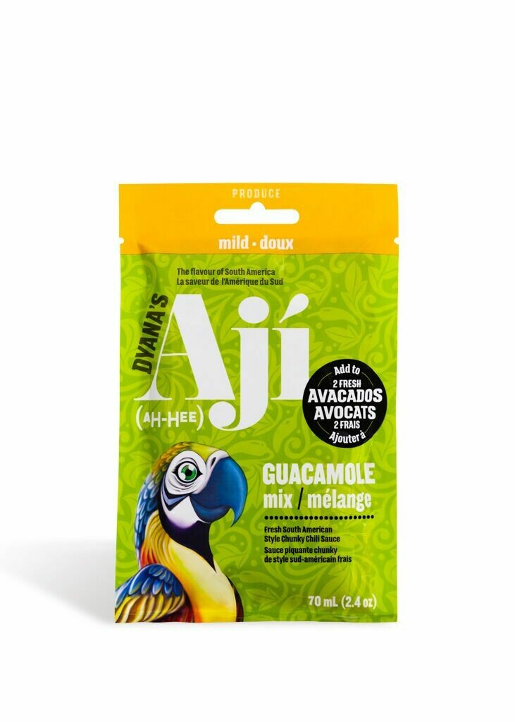 Aji Original Mild, Pouch - Guacamole Mix (box of 12) Aji Original Mild, Pouch - Guacamole Mix (box of 12)