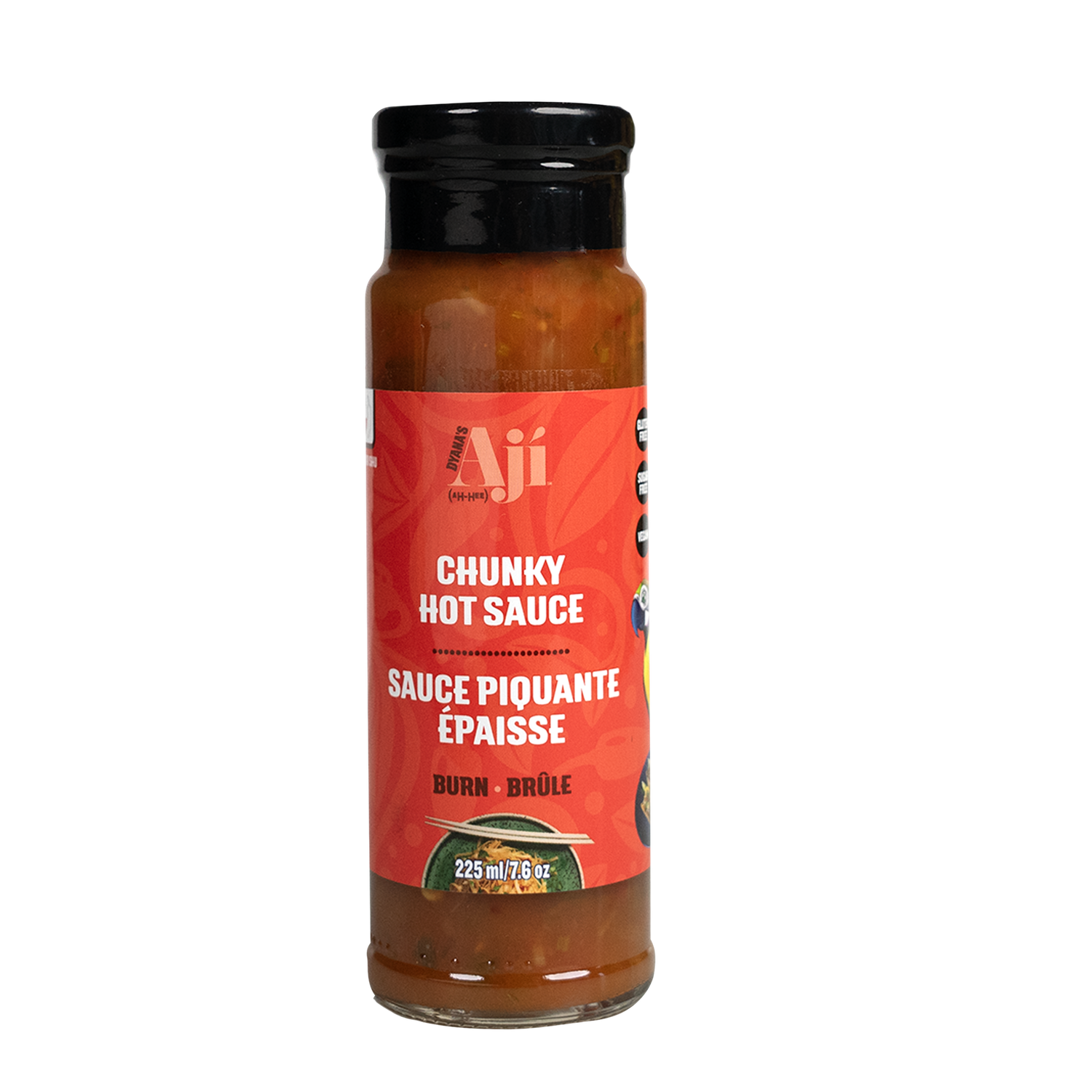 Aji Burn, Hot Sauce (225 ml)