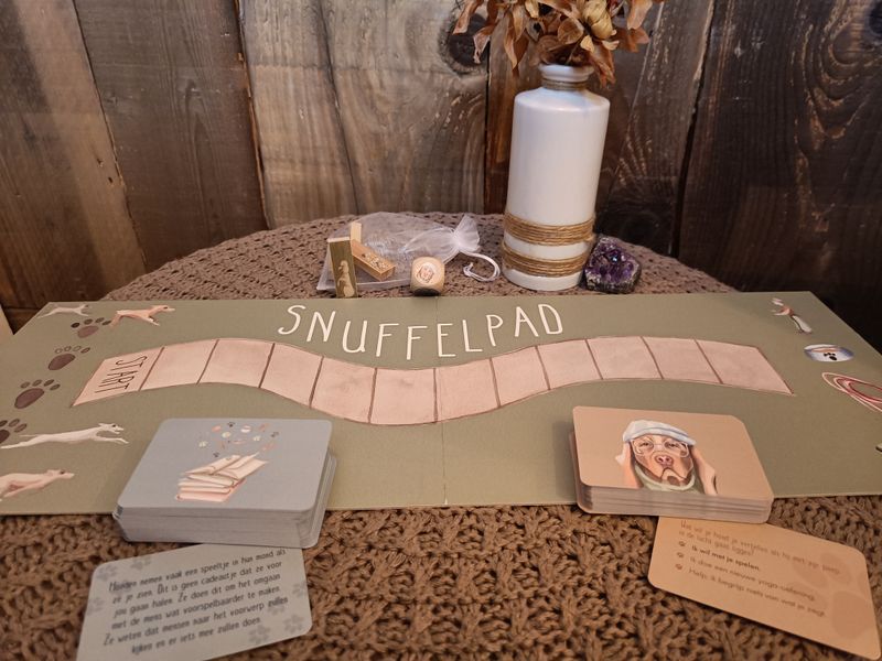 Gezelschapsspel &quot;Snuffelpad&quot; over hondentaal