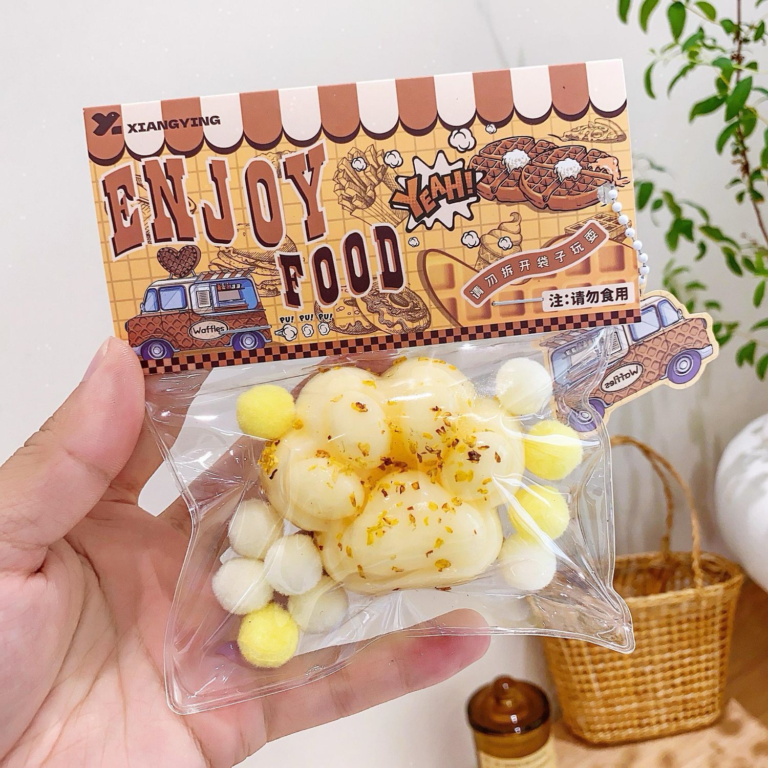 Food series Paw Squishy