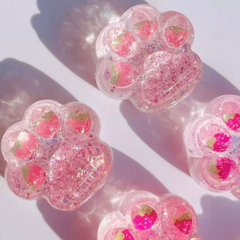 Strawberry Paw Squishy
