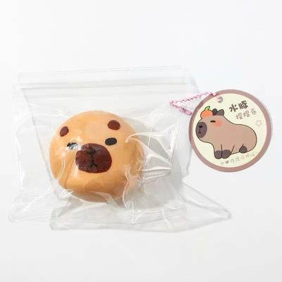 Slow-Rebound Squishy Ball Capybara Fruit