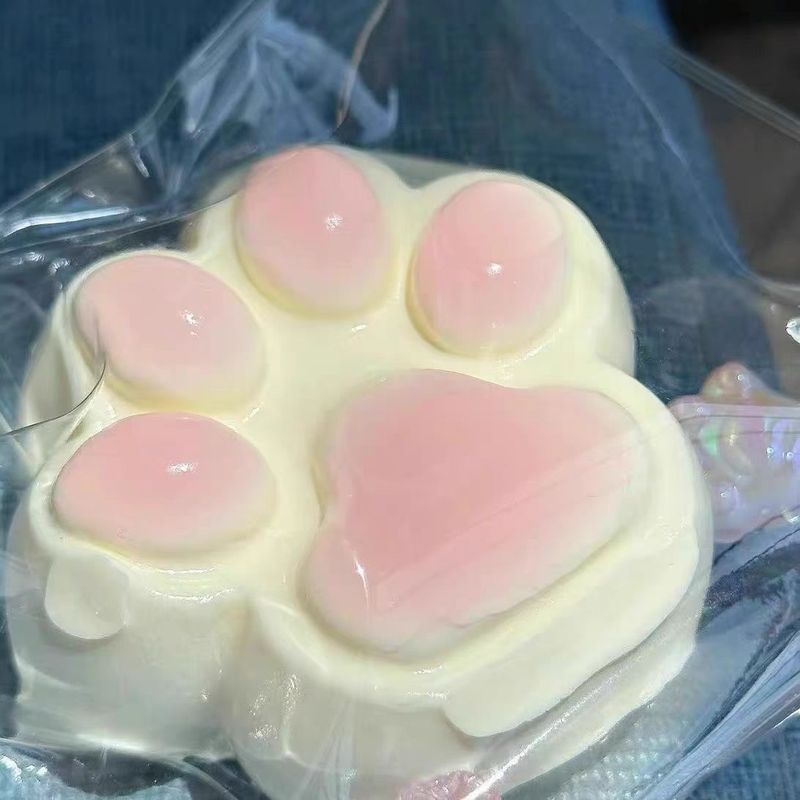 850g Jumbo！Paw Stressrelief Toy Handmade Taba Squishy