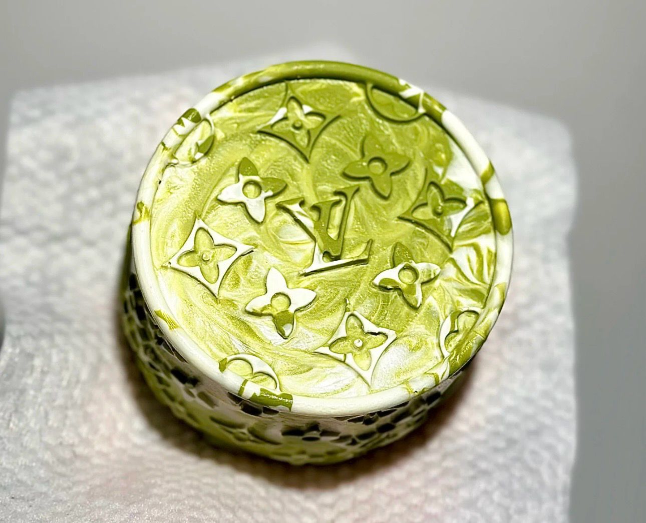 Matcha Sponge Cake Taba Squishy