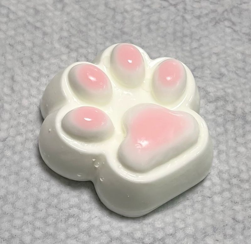Medium Blush Paw Taba Squishy