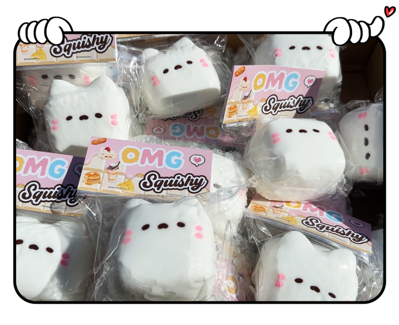 Kitten Toffee Taba Squishy