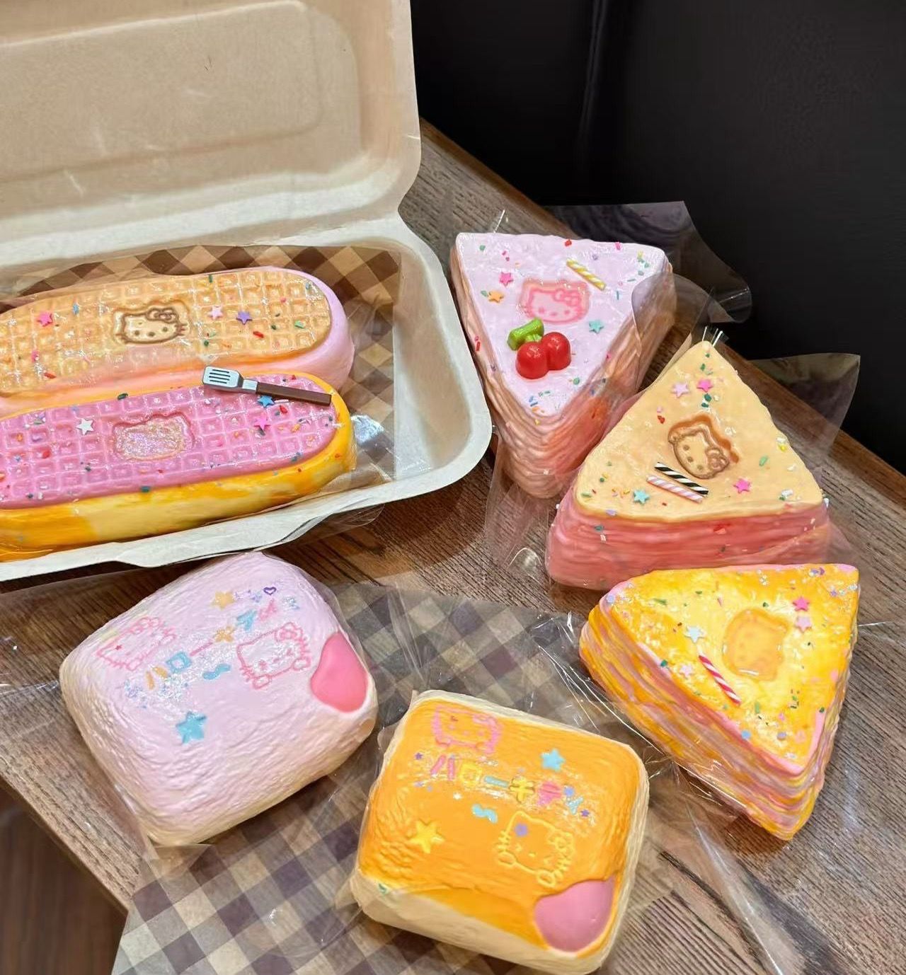 Amusement Park Series-Lasagna Bread Waffle
