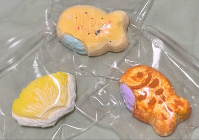 Pineapple and Taiyaki Taba Squishy