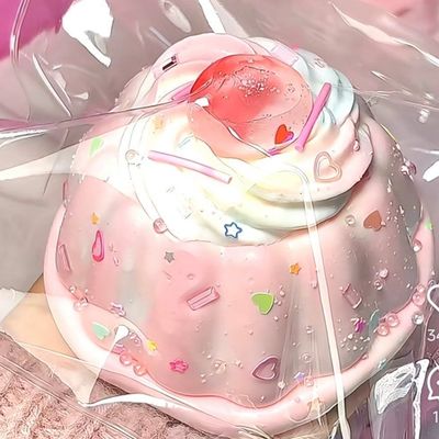 Pink Cherry/Strawberry Pudding Tabasquishy