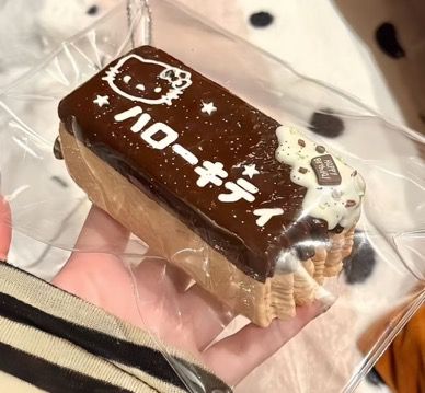 Kitty Chocolate Cookie Taba Squishy
