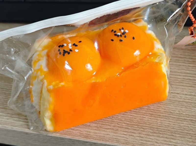 Tiramisu Strawberry Egg Guava Big Sandwich Taba Squishy Toast Bread