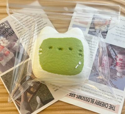 Water Burst Cat Kitten Taba Squishy Colorful