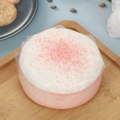 Cream Crepes Cake Slow Rising Squishy Sticky basque cheese Cake Foam Stressrelief Toy Gift