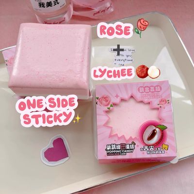 Cream Crepes Cake Slow Rising Squishy Sticky basque cheese Cake Foam Stressrelief Toy Gift