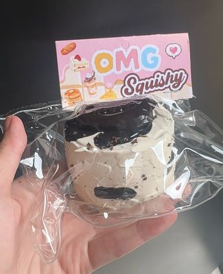 Dark Chocolate Butter Cookies Stressrelief Toy Handmade gift Tabasquishy