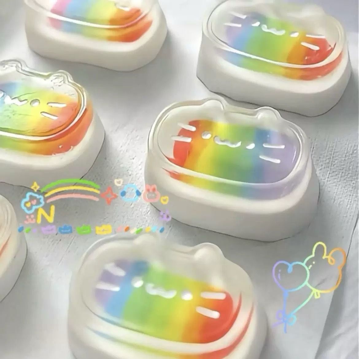 Cat Cheese Cake Cute TabaSquishy Stressrelief Toy Handmade