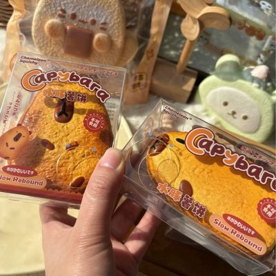Capybara Hash Brown Slowrising Foam Squishy Cute Tiktok Animal Stressrelief Toy