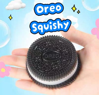 Oreo Cookie Squishy Stressrelief Toy Gift Food Shape