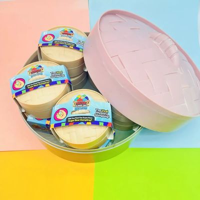 Dumpling Squishy Steamed Bun Shape Fun Squishy Stressrelif Toy Tiktok Viral White
