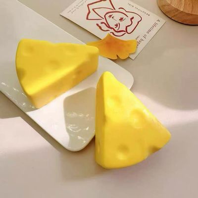 Sliced Cheese Squishy Foam Squishy Two texture