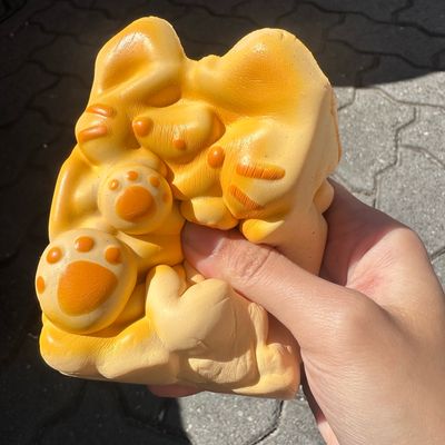 Kitten Sachima Slow-Rising Foam Squishy Safe Material Cat Soft Stressrelief Toy