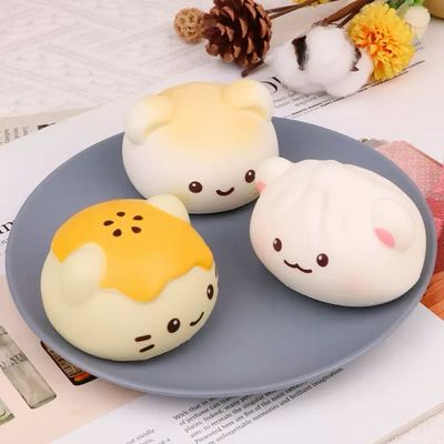 Chinese Dim Sum Foam Squishy Slow-Rising Squishytoy Gift Stressrelief