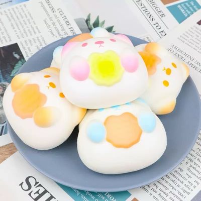 Kitten Cookie Foam Squishy Slow-Rising Stressrelief Sensory Toy
