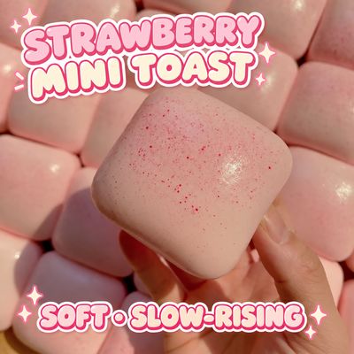 Small Food Shape Foam Squishy Durian Cat Paw cheese Cake Baguette
