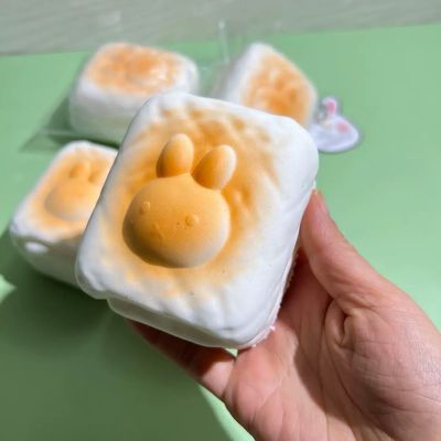 Rabbit Blanket Foam Squishy Stressrelief Slow-Rising Sensory Toy