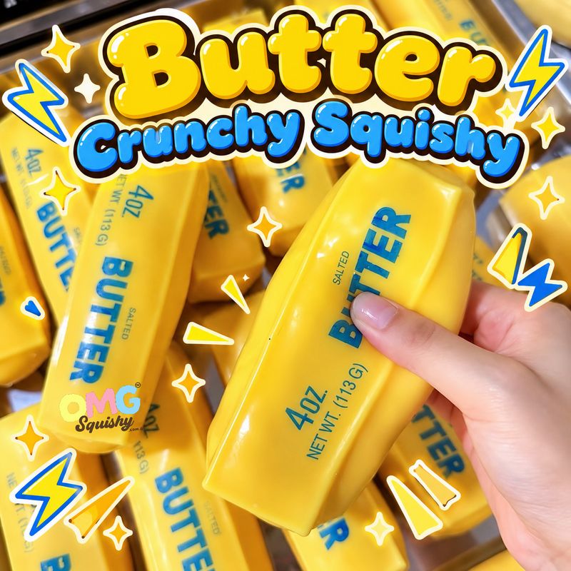 OMG Crunchy Squishy Mangosteen Potato Peanut Butter Stressrelief Cracking Sound ASMR