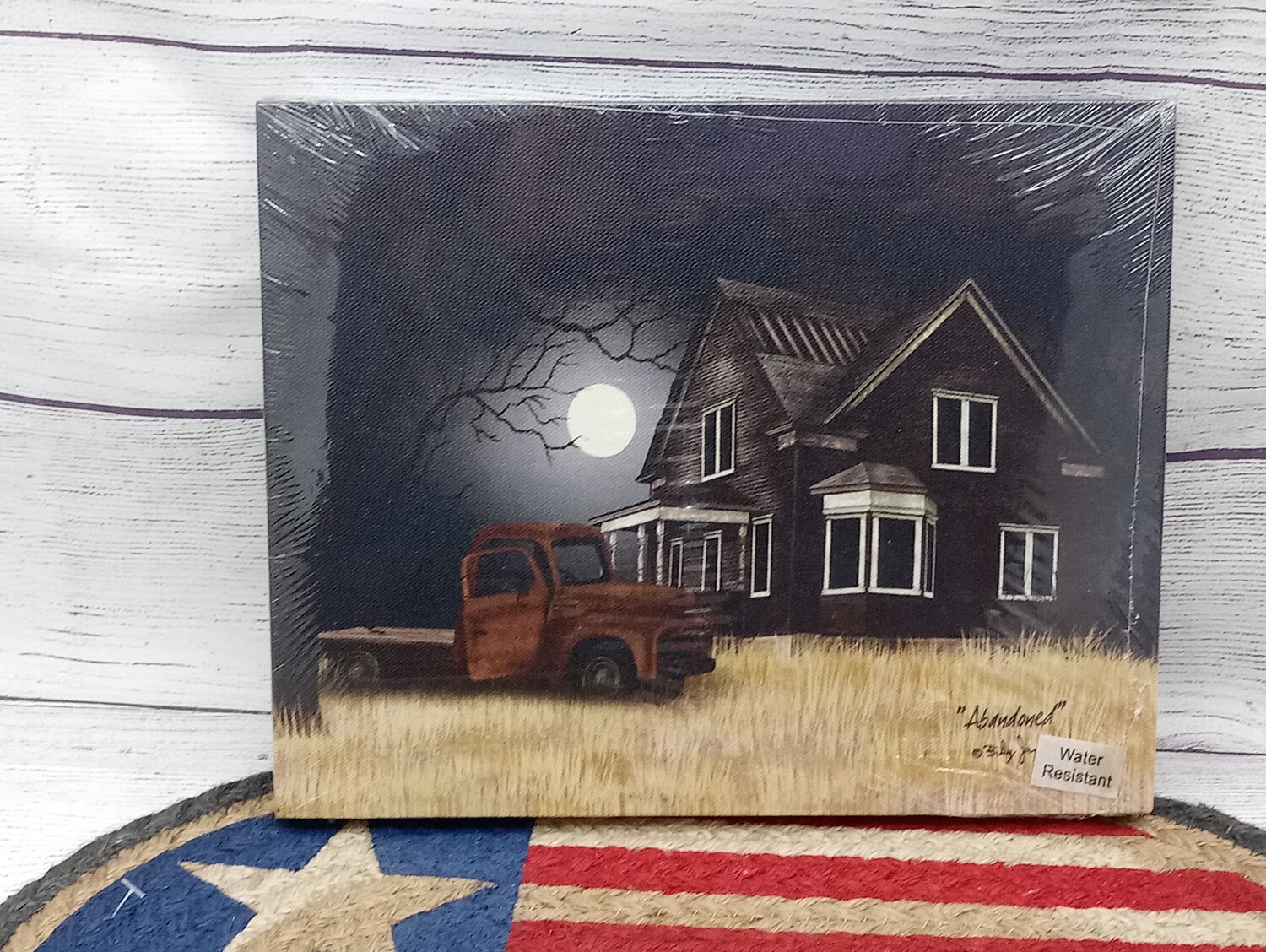Abandoned by Billy Jacobs, Canvas picture, 8&quot;x10&quot;, Scary House