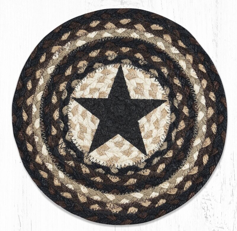 Black Star 10" Round Trivet
