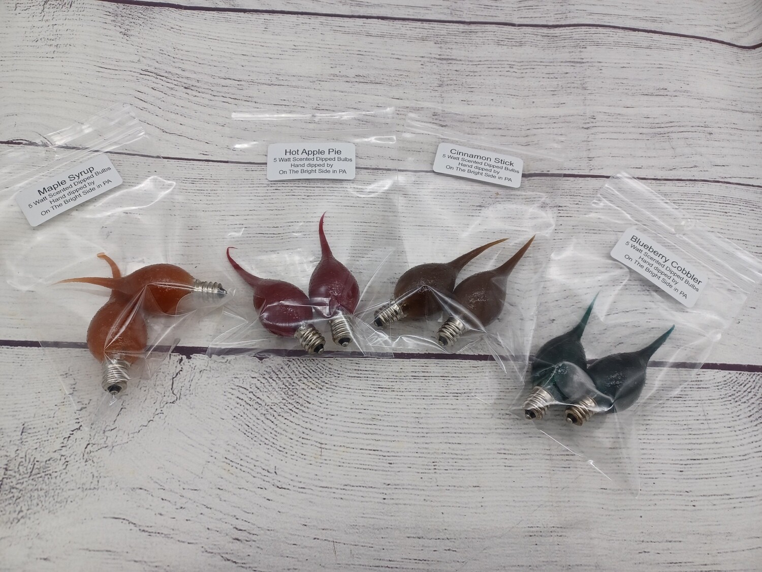 Scented Silicone Dipped 5 Watt Light Bulbs