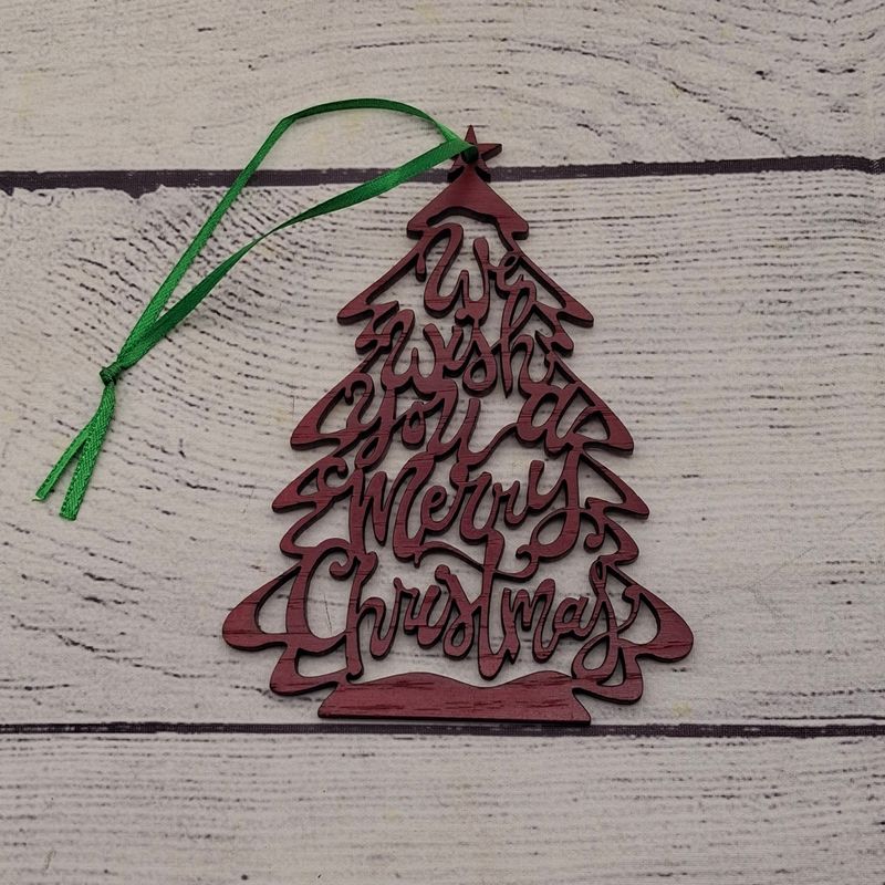 We Wish You A Merry Christmas Ornament