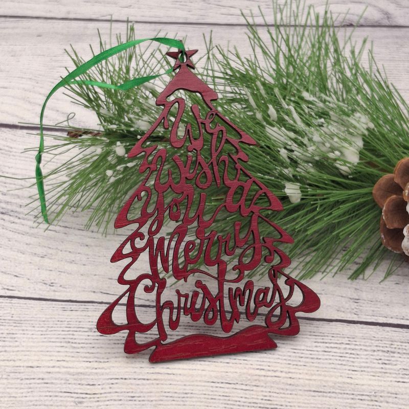 We Wish You A Merry Christmas Ornament