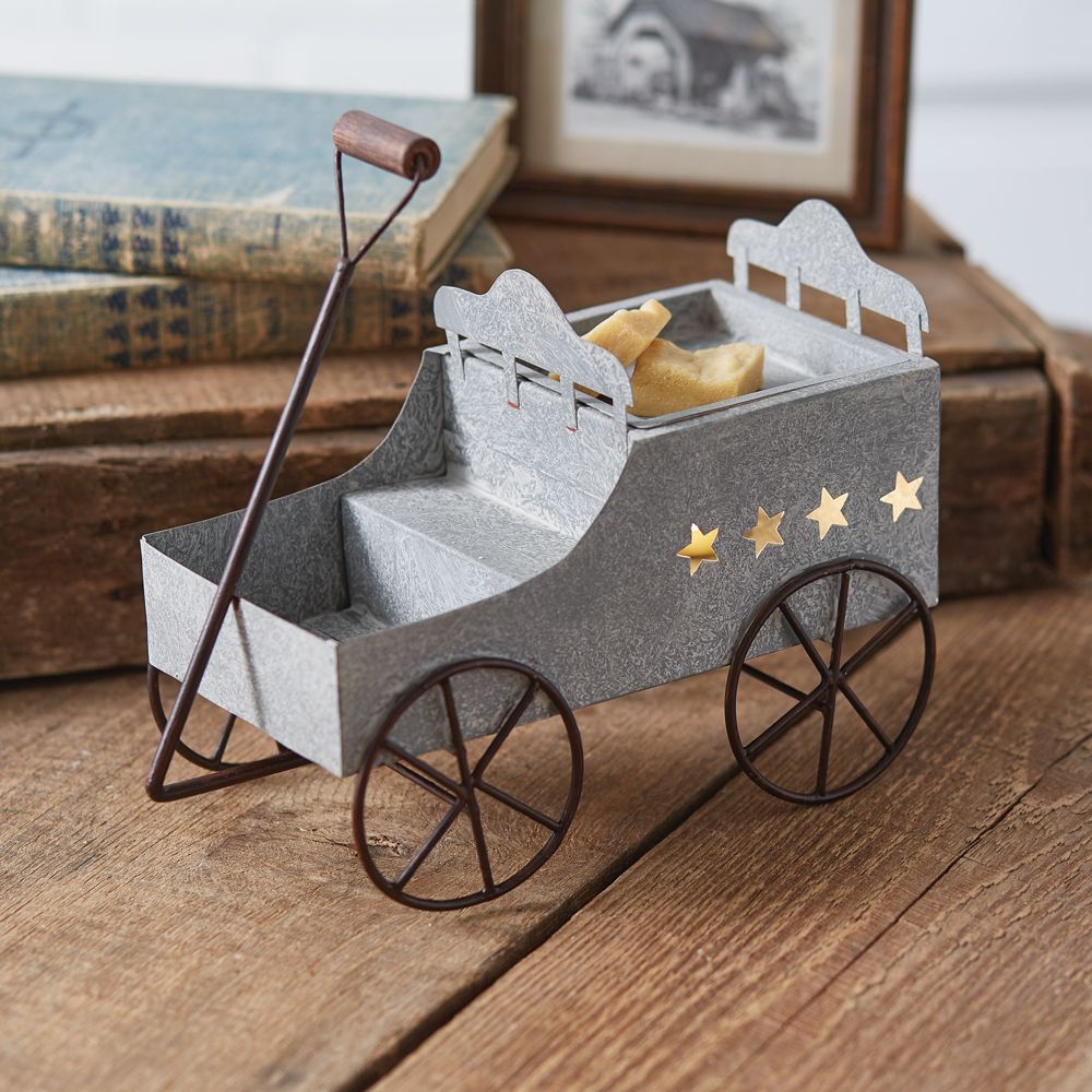 Frontier Wagon Wax Tart Warmer Melter, Electric, Star Cut-outs, Country Western
