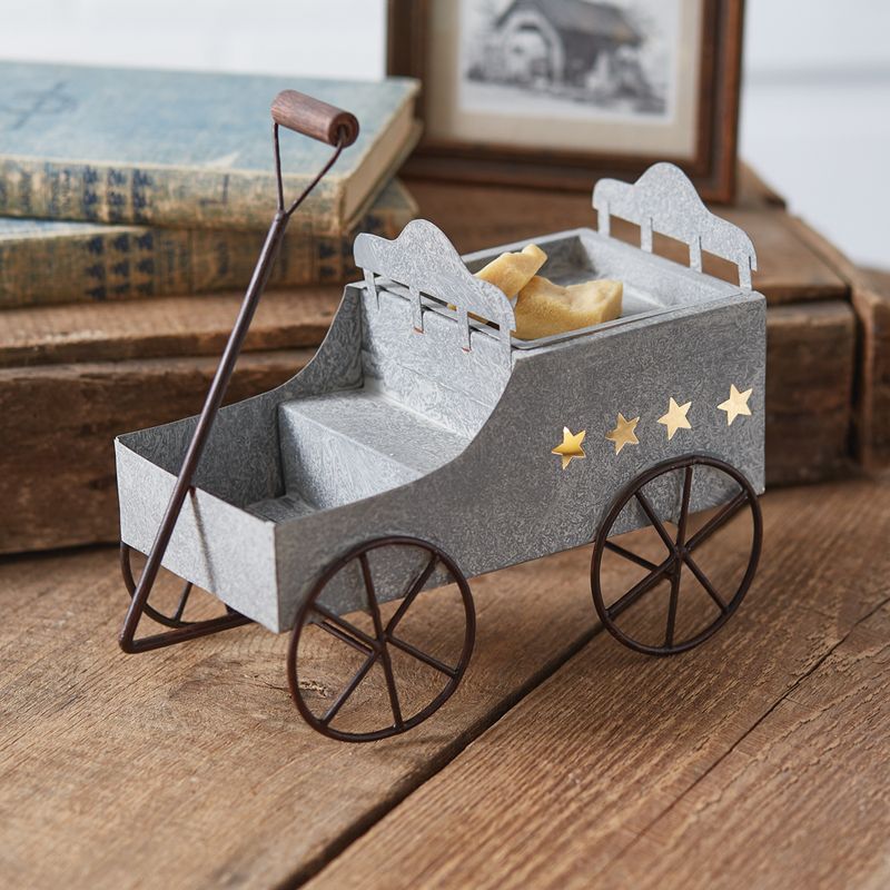 Frontier Wagon Wax Tart Warmer Melter, Electric, Star Cut-outs, Country Western