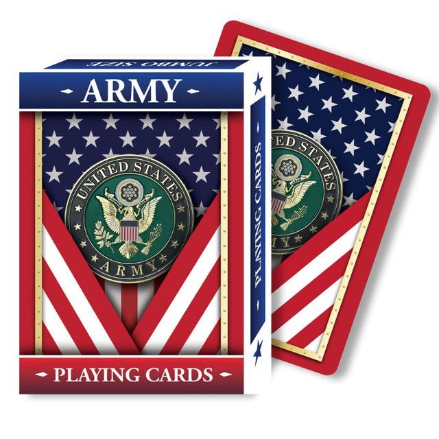 Army Standard Index Playing Card Set