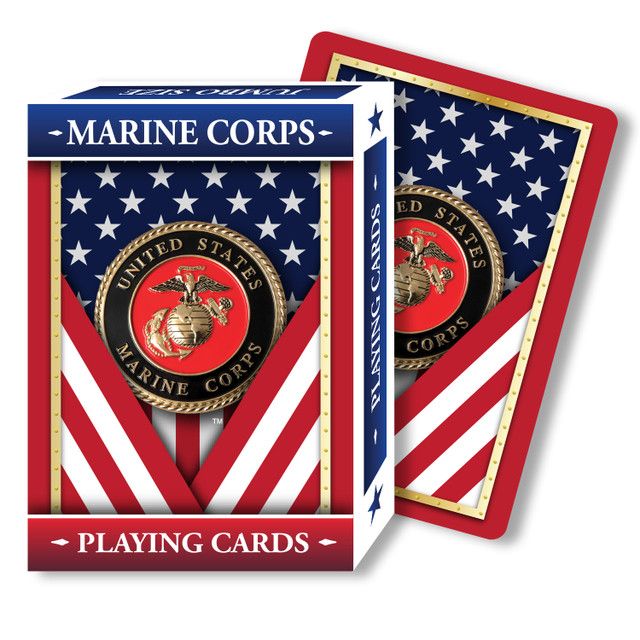 Marine Corps Standard Index Playing Card Set