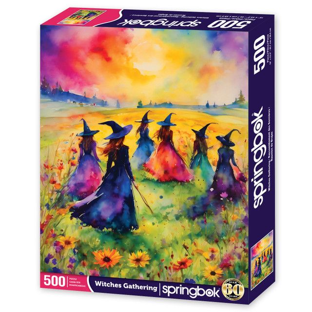 Witches Gathering 500 Piece Springbok Puzzle