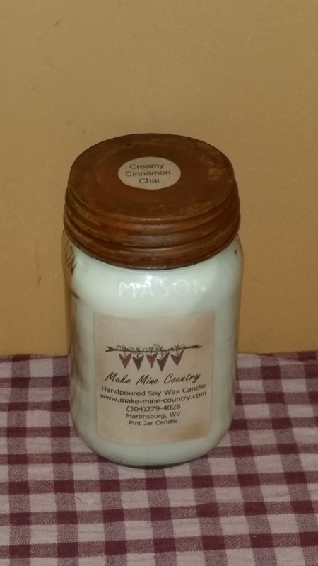 Pint Canning Jar Soy Candle 