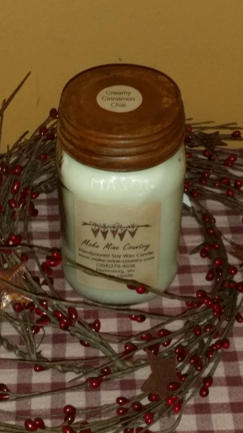 Pint Canning Jar Soy Candle 