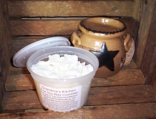 Tub of Soy Crumbles - for Tart Warmers