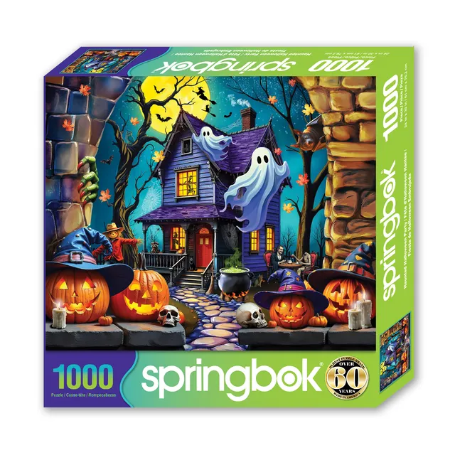 Haunted Halloween Party 1000 Piece Springbok Puzzle
