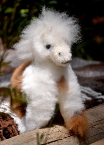 Alpaca Fur Toys - horse, medium