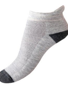 Alpaca Golf Sock - Small, gray/pink