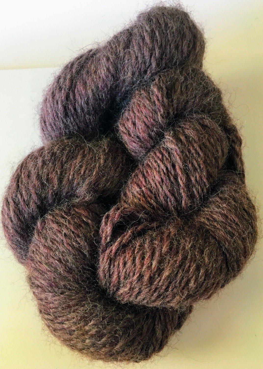 Breezy Hill Cottage-Milled, Hand-Dyed Yarn - Dusty Plum