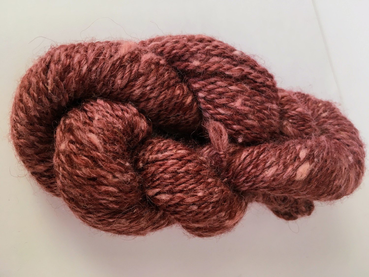 Breezy Hill Cottage-Milled, Hand-Dyed Yarn - Wine
