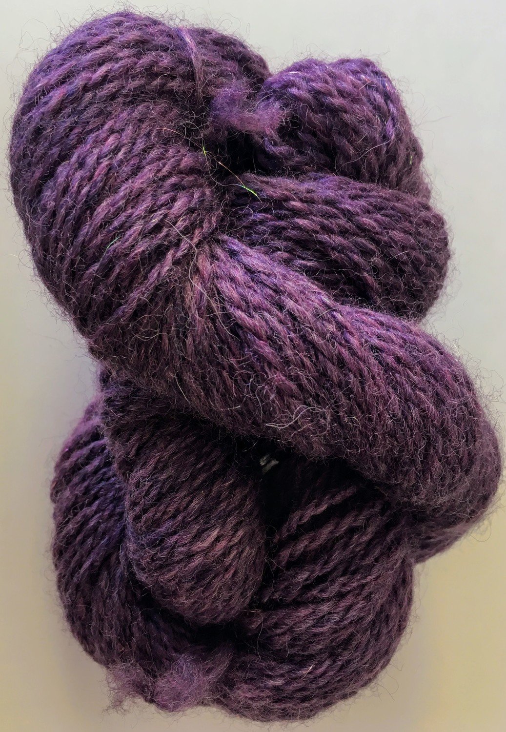 Breezy Hill Cottage-Milled, Hand-Dyed Yarn - Plum