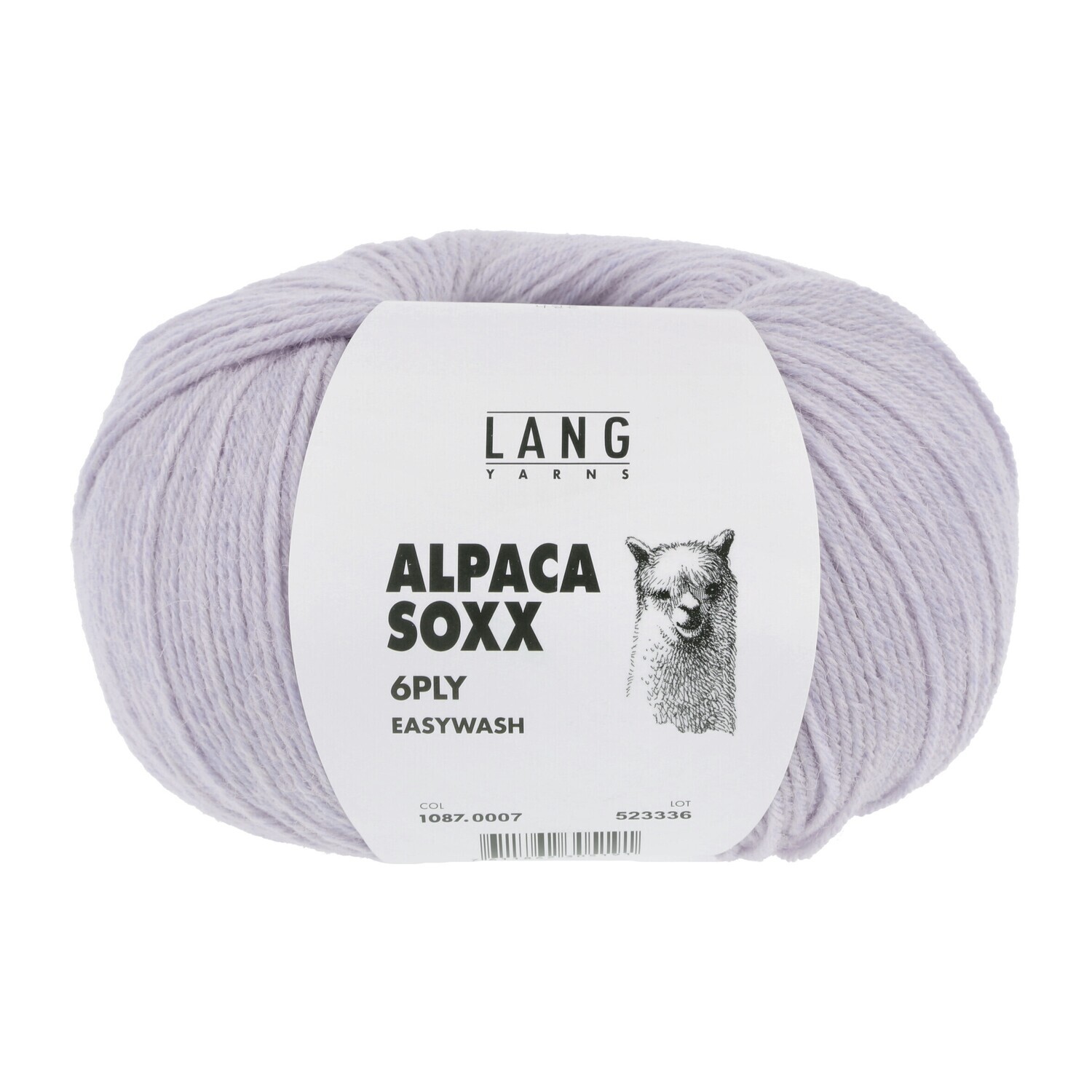 Lang Yarns Alpaca Soxx 6ply - 0007 Lila